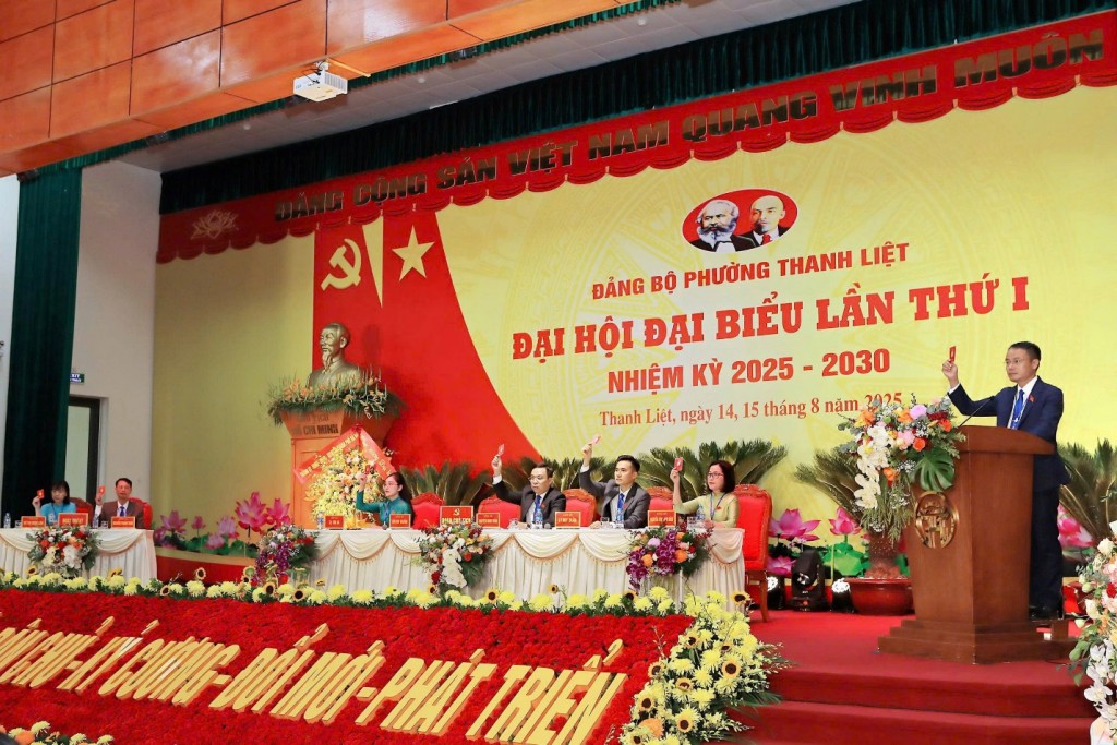 Đảng bộ phường Thanh Liệt khai mạc phiên trù bị Đại hội