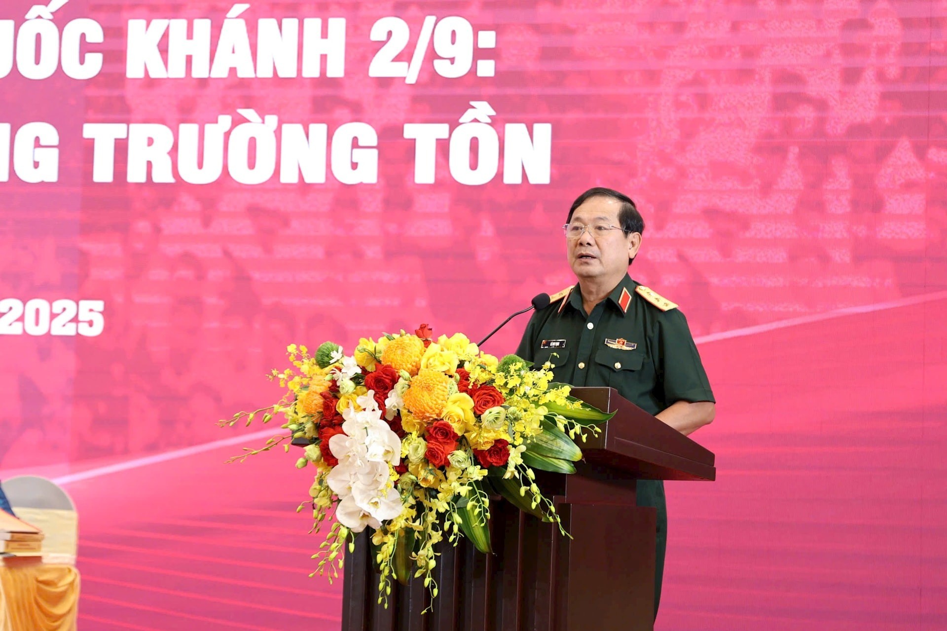 Thượng tướng, TS Lê Huy Vịnh, Ủy viên Trung ương Đảng, Thứ trưởng Bộ Quốc phòng. Ảnh: Viết Thành