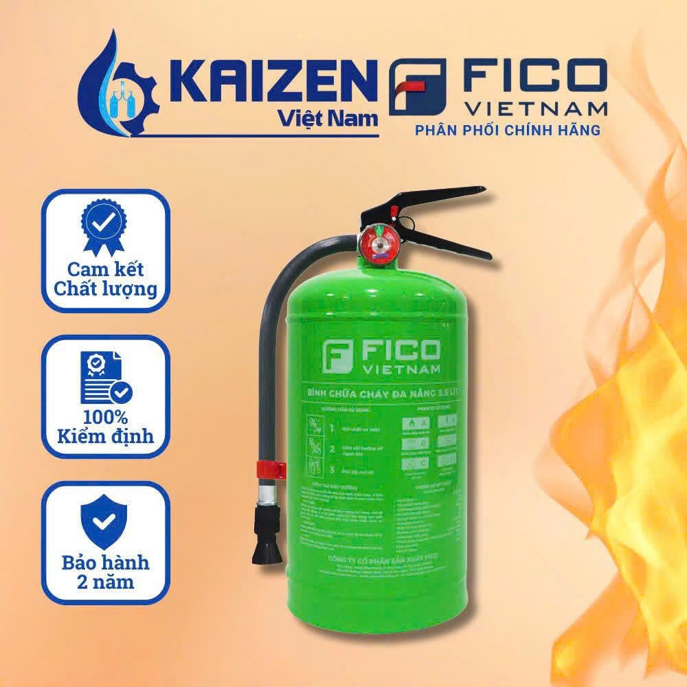Bình chữa cháy gốc nước FICO 3,5 lít