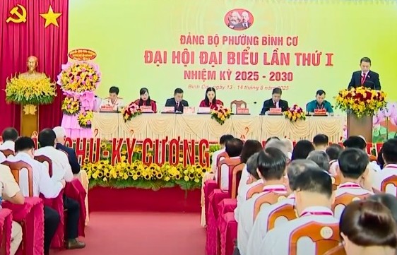 Đại hội Đảng bộ phường Bình Cơ: Dấu mốc cho chặng đường mới