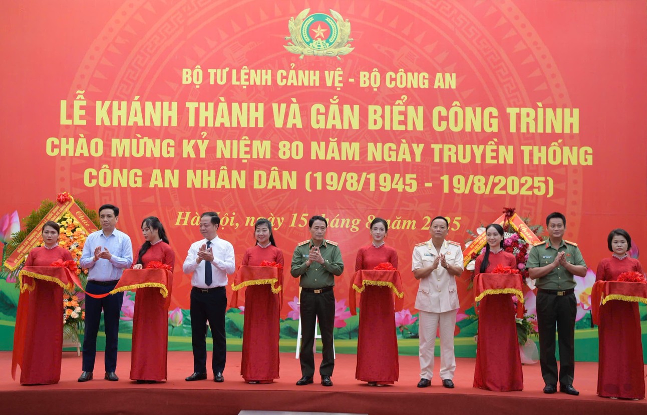 Khánh thành Trung tâm Chỉ huy tác chiến hiện đại bảo vệ khu vực chính trị Ba Đình