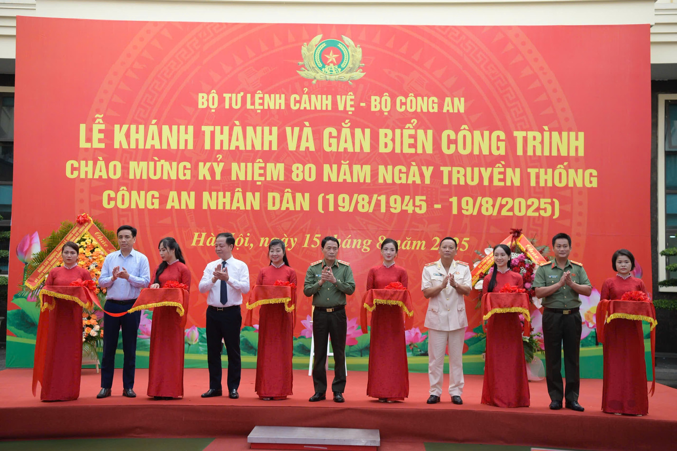 Khánh thành Trung tâm Chỉ huy tác chiến hiện đại bảo vệ khu vực chính trị Ba Đình