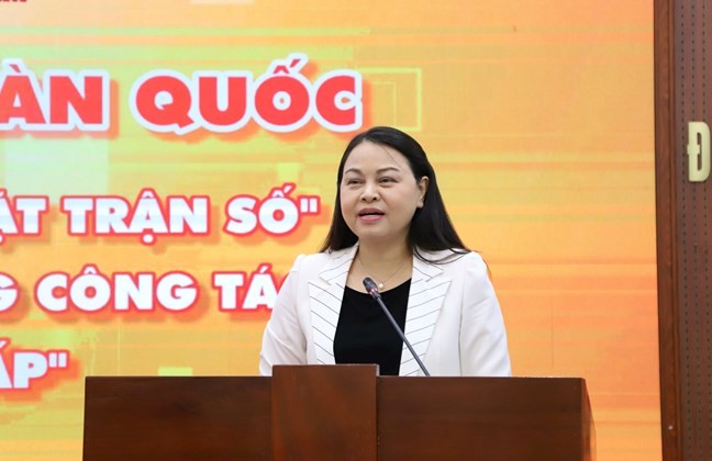 Mặt trận ứng dụng công nghệ số, sẵn sàng phục vụ Nhân dân