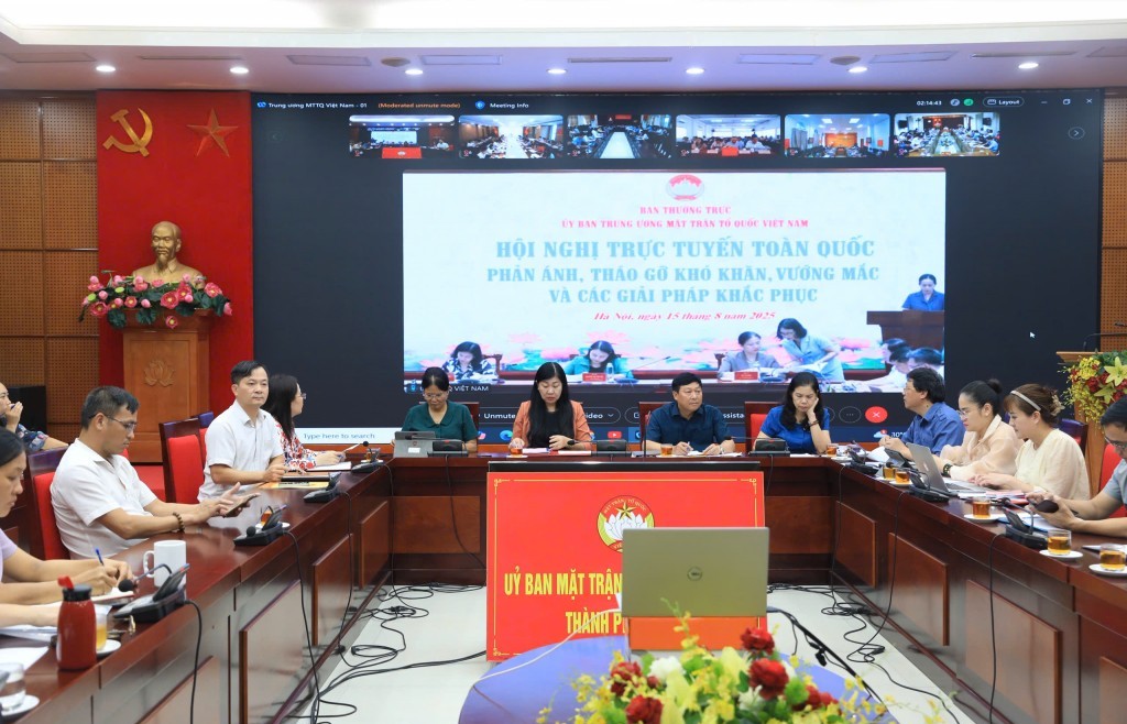 Tháo gỡ vướng mắc cho hoạt động của mô hình Mặt trận mới