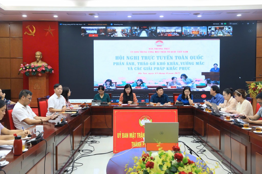 Tháo gỡ vướng mắc cho hoạt động của mô hình Mặt trận mới