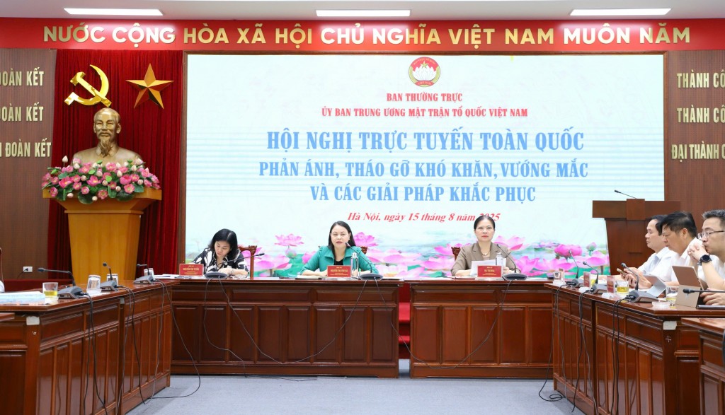 Tháo gỡ vướng mắc cho hoạt động của mô hình Mặt trận mới
