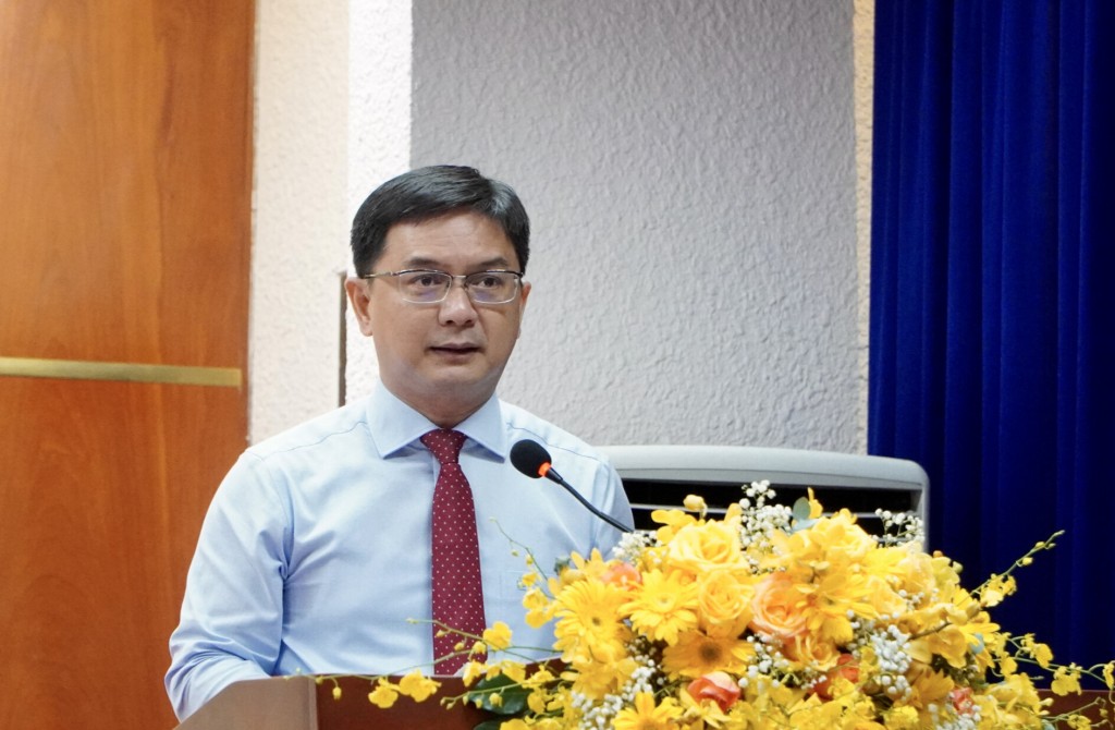 Ông Nguyễn Mạnh Cường phát biểu chỉ đạo tại Đại hội - Ảnh: Thanh Tâm