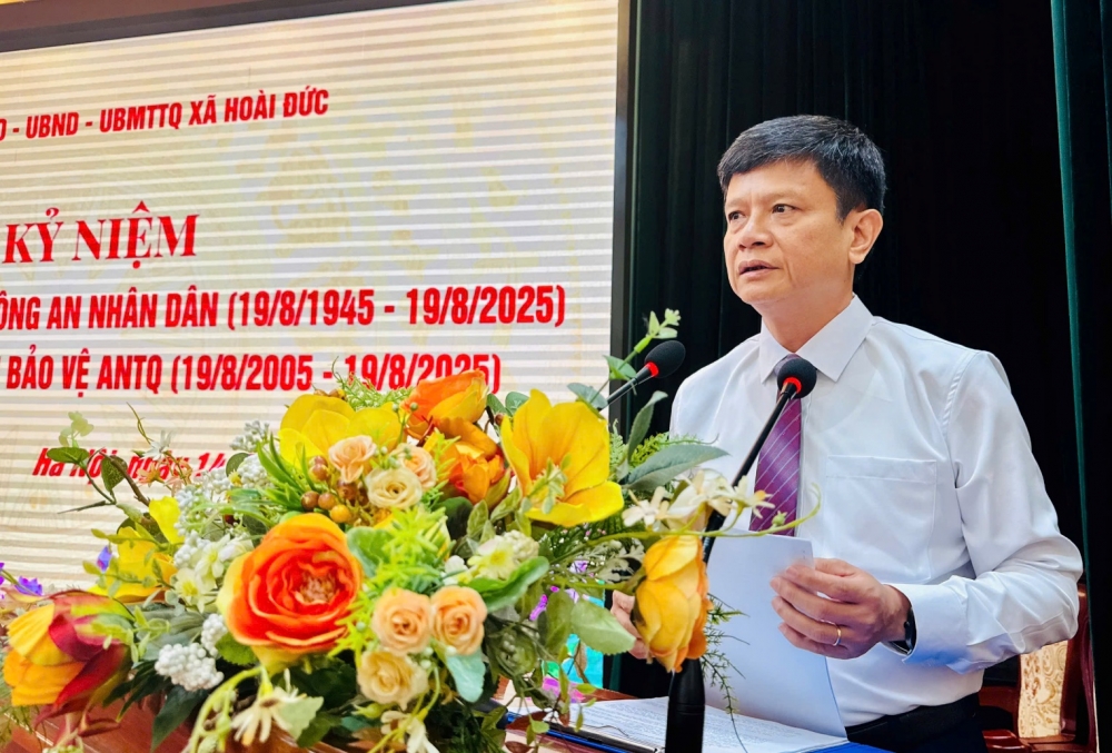 Công an xã Hoài Đức: “Lá chắn thép” bảo vệ bình yên cho Nhân dân
