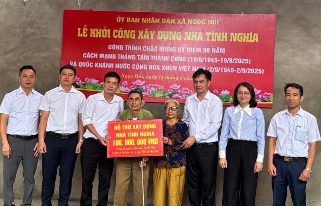 Thêm một mái ấm nghĩa tình trao tới cựu chiến binh