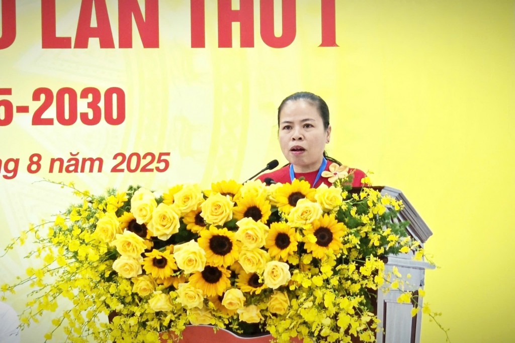 bà Nguyễn Ngọc Phương Liên giữ chức Phó Bí thư Đảng uỷ, Chủ tịch UBND phường.