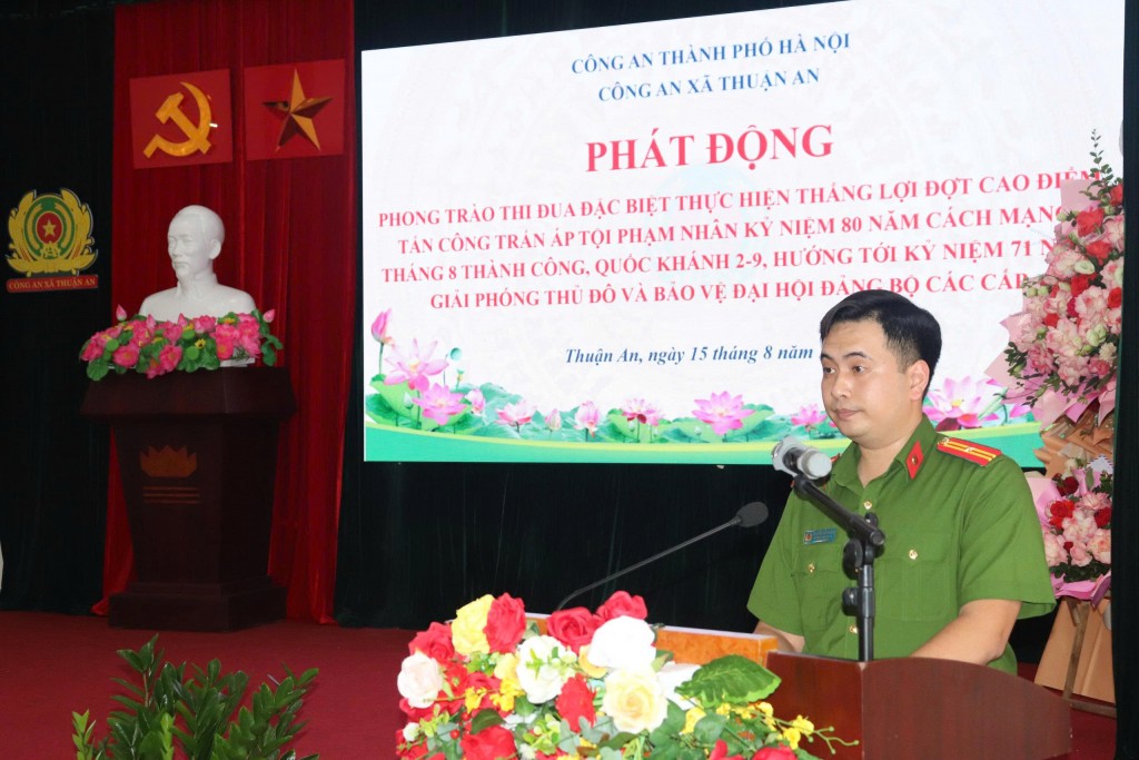 Xây dựng lực lượng Công an trong sạch, vững mạnh, chính quy, tinh nhuệ, hiện đại