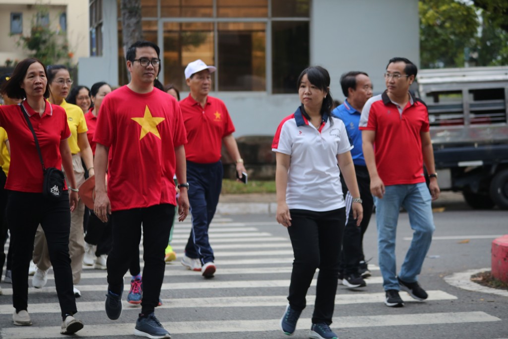 Phường Tam Thắng sôi nổi hưởng ứng hoạt động “Cùng Việt Nam tiến bước”