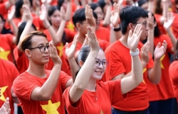 Rực rỡ niềm tin trong màu cờ Tổ quốc