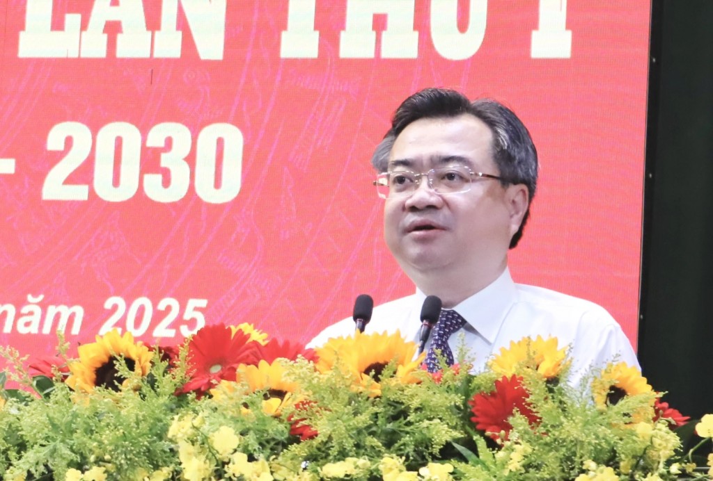 Ông Nguyễn Thanh Nghị, Phó bí thư Thường trực Thành ủy TP.HCM chỉ đạo tại đại hội  ẢNH: VŨ PHƯỢNG