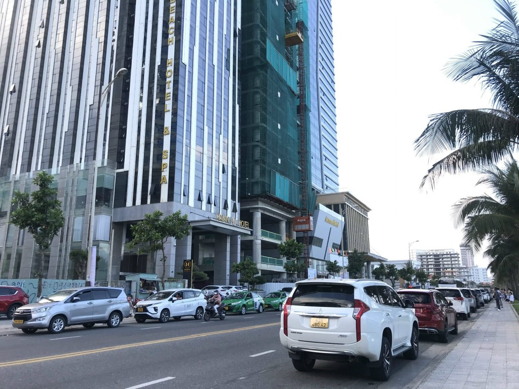 Một góc đường Võ Nguyên Giáp, TP Đà Nẵng (Ảnh Đ.Minh)