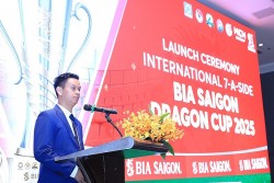 Giải bóng đá 7 người quốc tế Bia Saigon Dragon Cup 2025 lần đầu Nam tiến