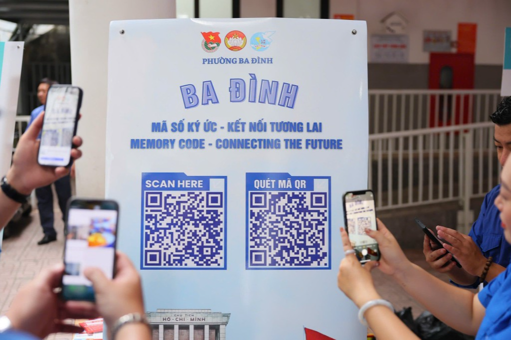 “Ba Đình - Mã số ký ức, kết nối tương lai” là một cuốn cẩm nang điện tử 