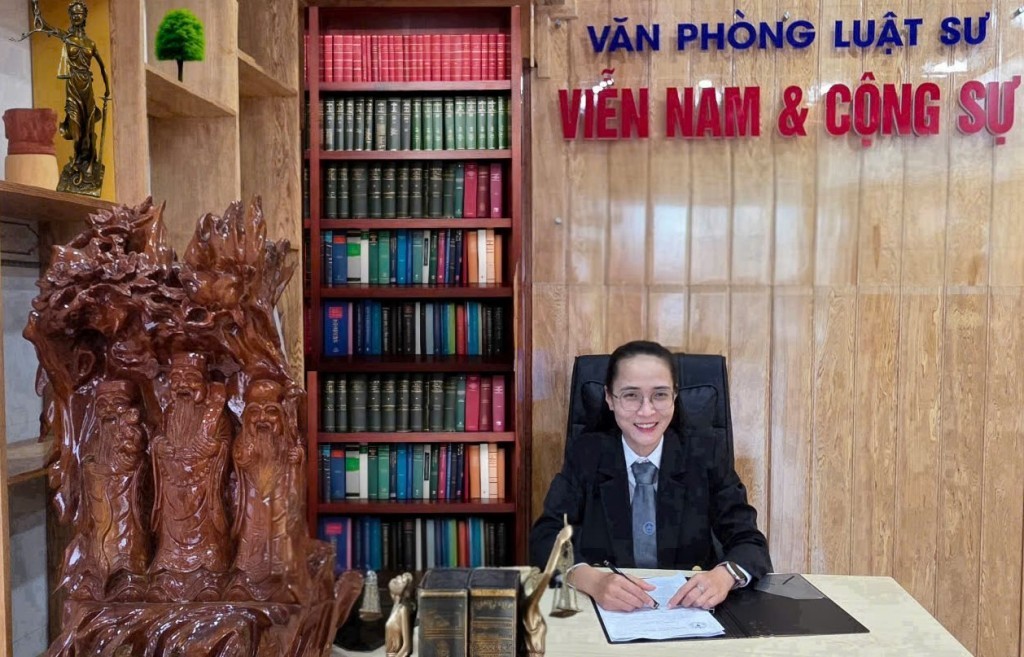 Luật sư Mai Thị Thọ - Trưởng Văn phòng Luật sư Viễn Nam và Cộng Sự