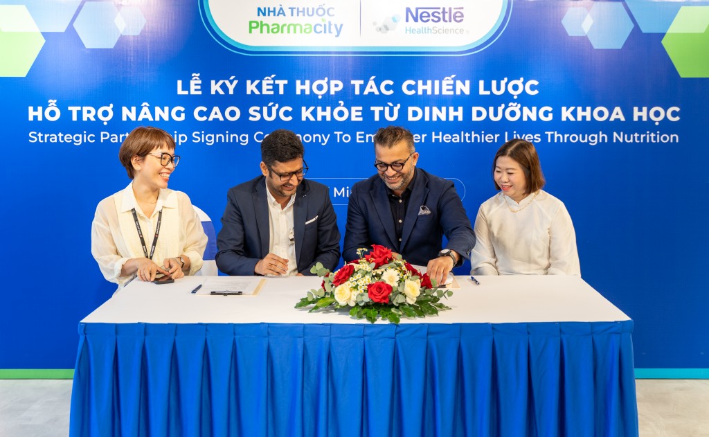 Pharmacity hợp tác cùng Nestlé Health Science mang đến cơ hội mở rộng thêm lựa chọn dinh dưỡng khoa học chính hãng, chất lượng cao cho người dùng