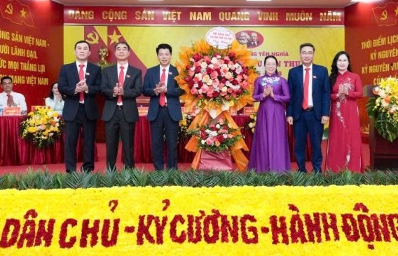 180 đại biểu dự Đại hội Đảng bộ phường Yên Nghĩa