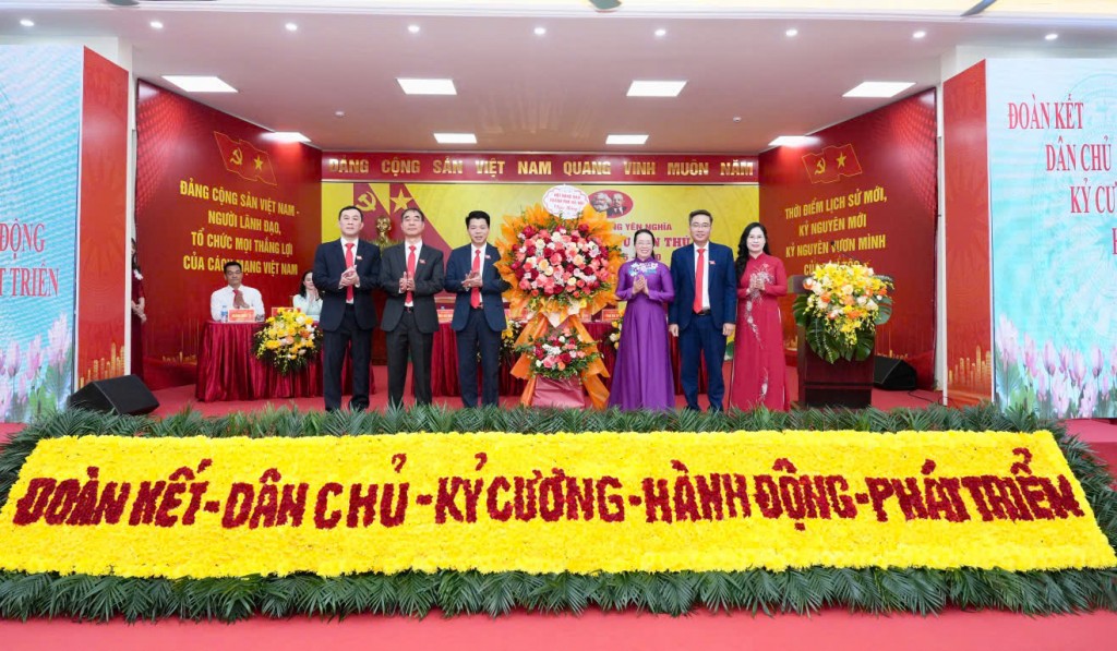 180 đại biểu dự Đại hội Đảng bộ phường Yên Nghĩa