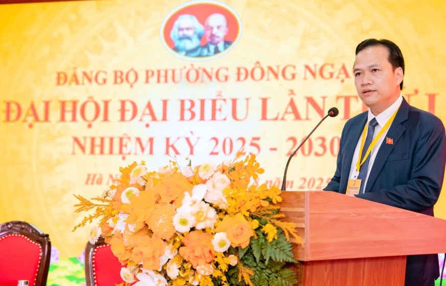225 đại biểu dự phiên trù bị Đại hội Đảng bộ phường Đông Ngạc lần thứ I