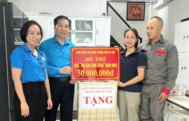 Hỗ trợ “Mái ấm Công đoàn” cho đoàn viên khó khăn về nhà ở