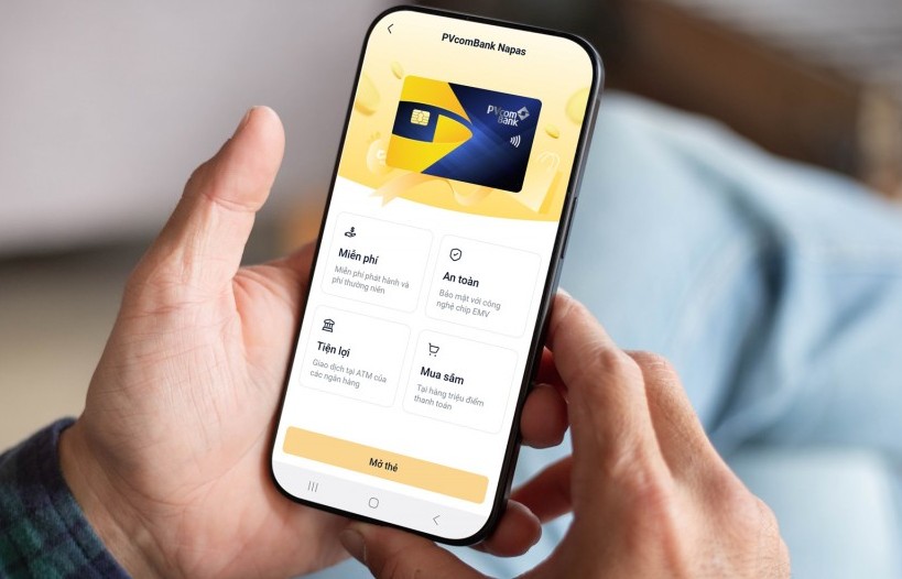 Chính thức ra mắt tính năng mở thẻ thanh toán trực tuyến trên PVConnect