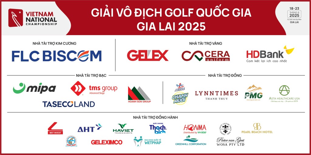 Những 'bóng hồng' rạng rỡ trong ngày khai màn Giải Vô địch Golf Quốc gia 2025