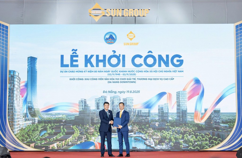 Tại sự kiện, Ngân hàng TMCP Đầu tư và Phát triển Việt Nam – BIDV đã trao bản cam kết cấp tín dụng với số tiền tối đa gần 67,7 nghìn tỷ đồng cho Tập đoàn Sun Group thực hiện dự án Da Nang Downtown.