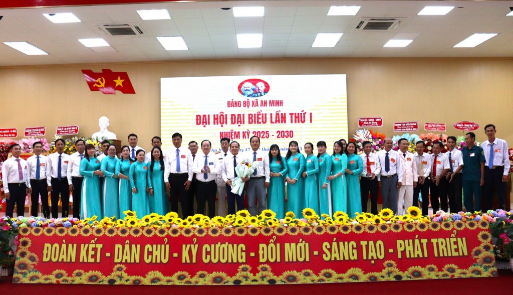 Ban Chấp hành Đảng bộ xã An Minh nhiệm kỳ 2025 – 2030