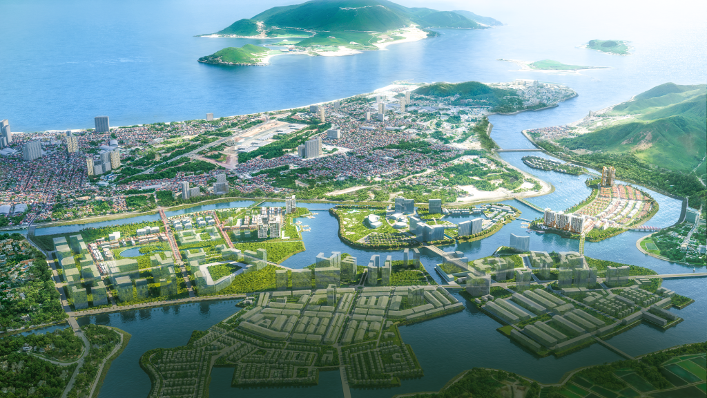 Phối cảnh Khu đô thị hỗn hợp Nha Trang