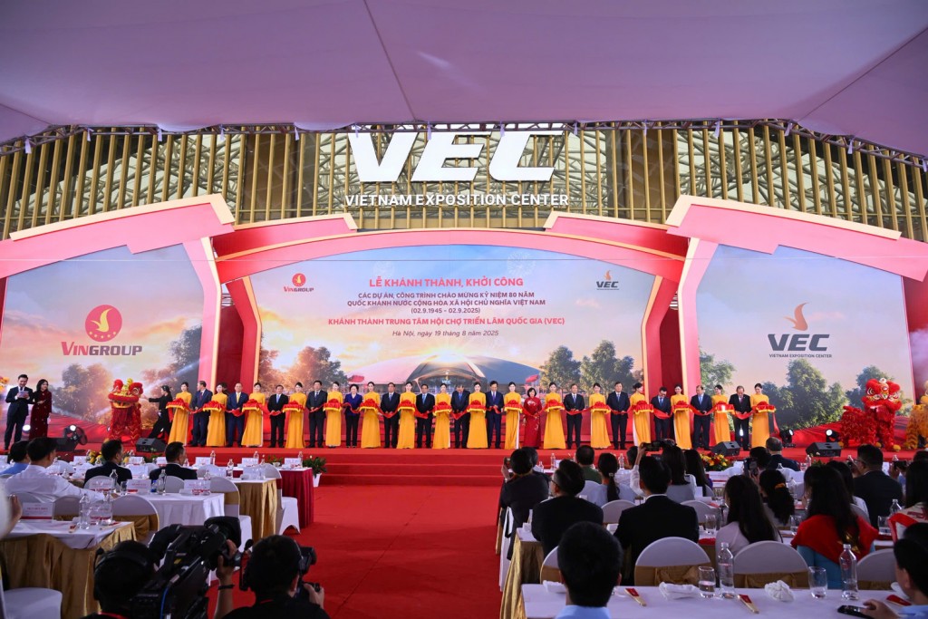 Lễ khánh thành, khởi công 250 công trình, dự án chào mừng Cách mạng tháng Tám và Quốc khánh 2/9