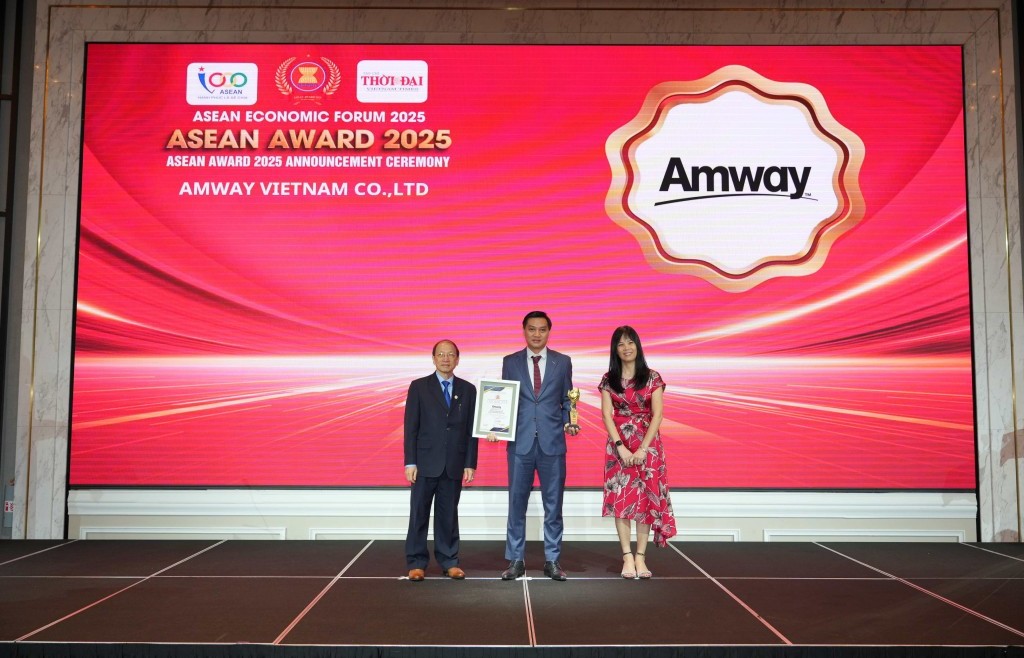 Amway Việt Nam: Khẳng định uy tín và vị thế dẫn đầu trong Top 5 Doanh nghiệp tiêu biểu ASEAN