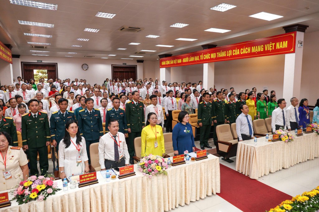 Các đại biểu tham dự đại hội (ảnh: Cẩm Tuyết/SGGP)