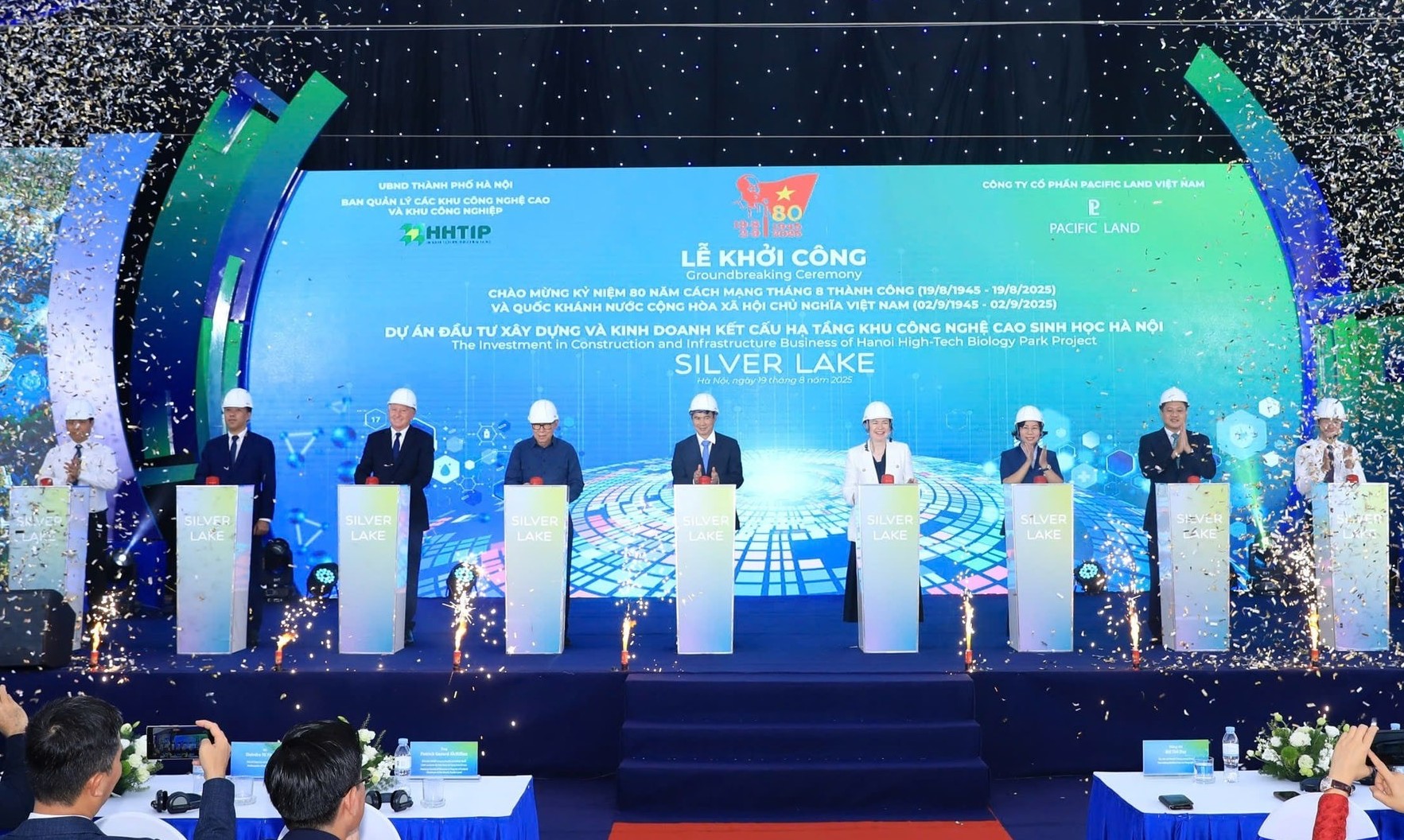 Hà Nội khởi công dự án Khu công nghệ cao sinh học đầu tiên