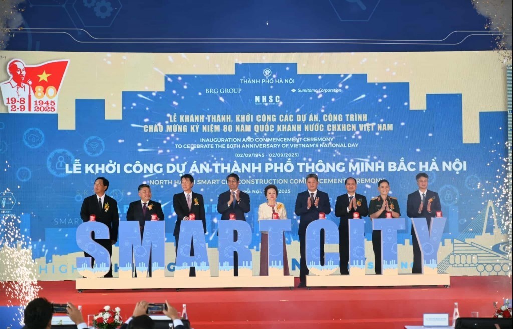 Khởi công siêu dự án thành phố thông minh