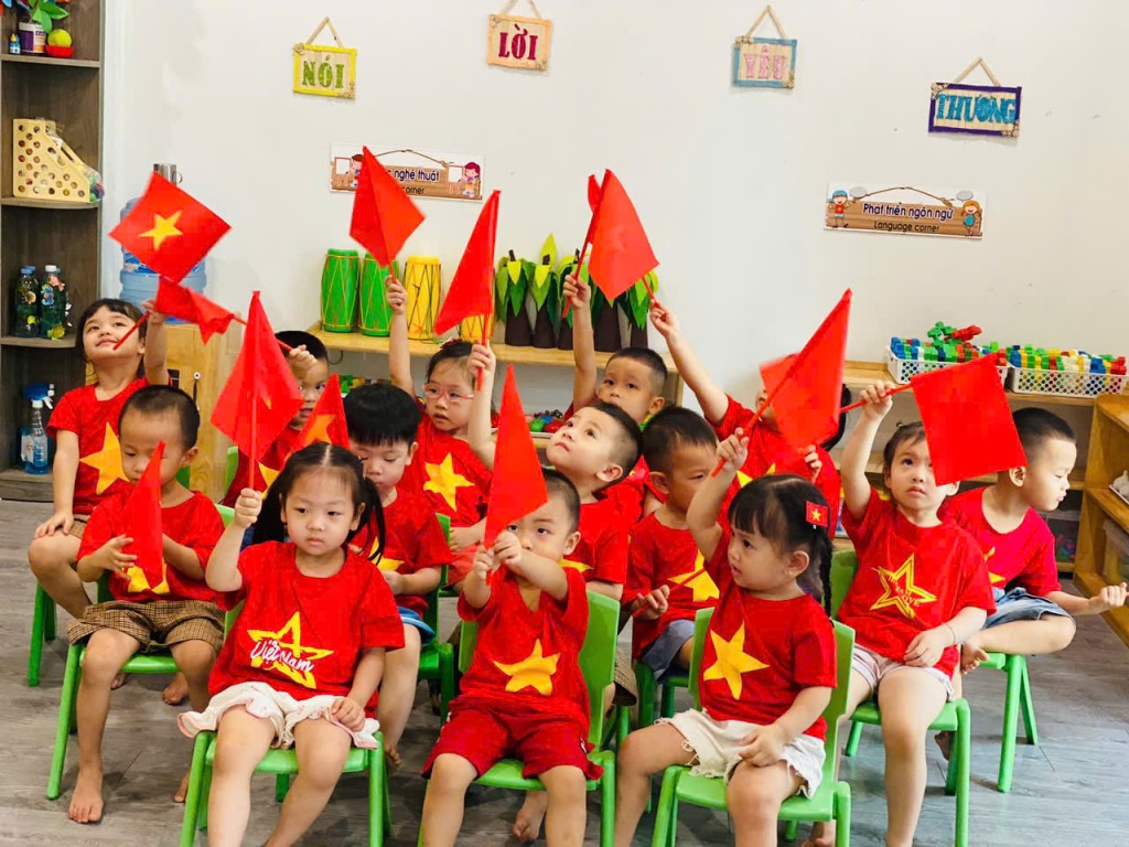 Các bạn nhỏ trường mầm non