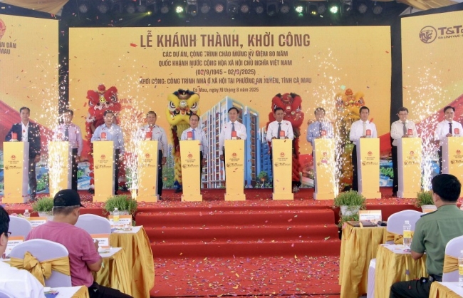 T&T Group khởi công công trình nhà ở xã hội tại Cà Mau