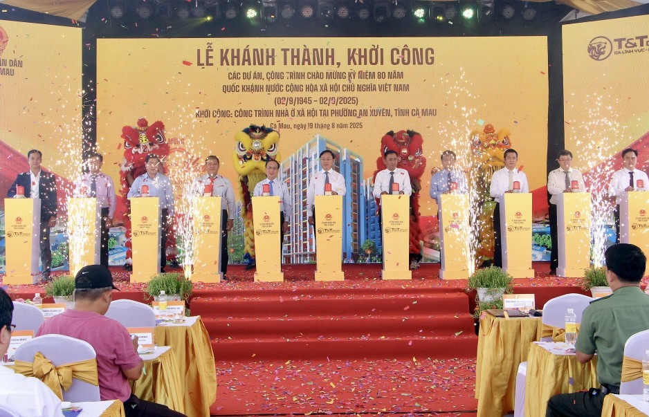 T&T Group khởi công công trình nhà ở xã hội tại Cà Mau
