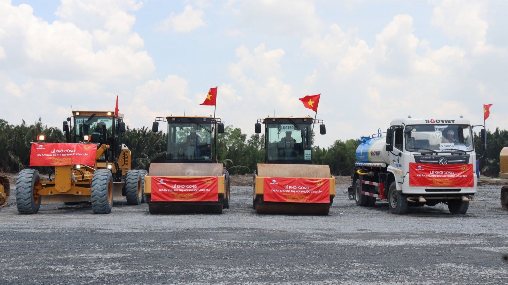 Tỉnh Tây Ninh khởi công dự án Khu đô thị mới Phước Vĩnh Tây