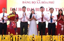 Đại hội xã Hoà Phú lần thứ I: Khẳng định khát vọng vươn lên