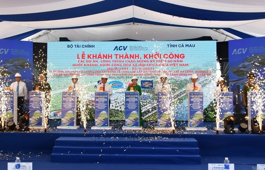 Khởi công dự án 2.400 tỷ nâng cấp Cảng Hàng không Cà Mau