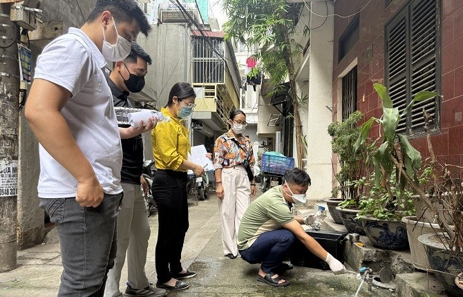 Bảo đảm chất lượng nước sạch tại địa điểm phục vụ Đại lễ A80