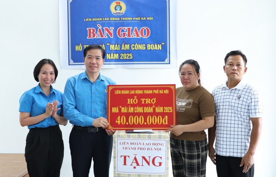 "Mái ấm Công đoàn" chắp cánh ước mơ an cư