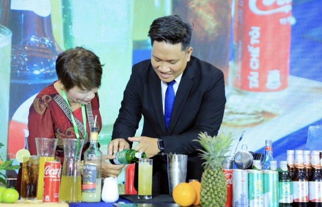 Ấn tượng không gian triển lãm Vietfood & Propack 2025 của SABECO