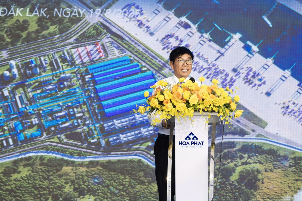 Hòa Phát khởi động dự án đầu tư khu công nghiệp Hòa Tâm - Giai đoạn 1 và Cảng Bãi Gốc