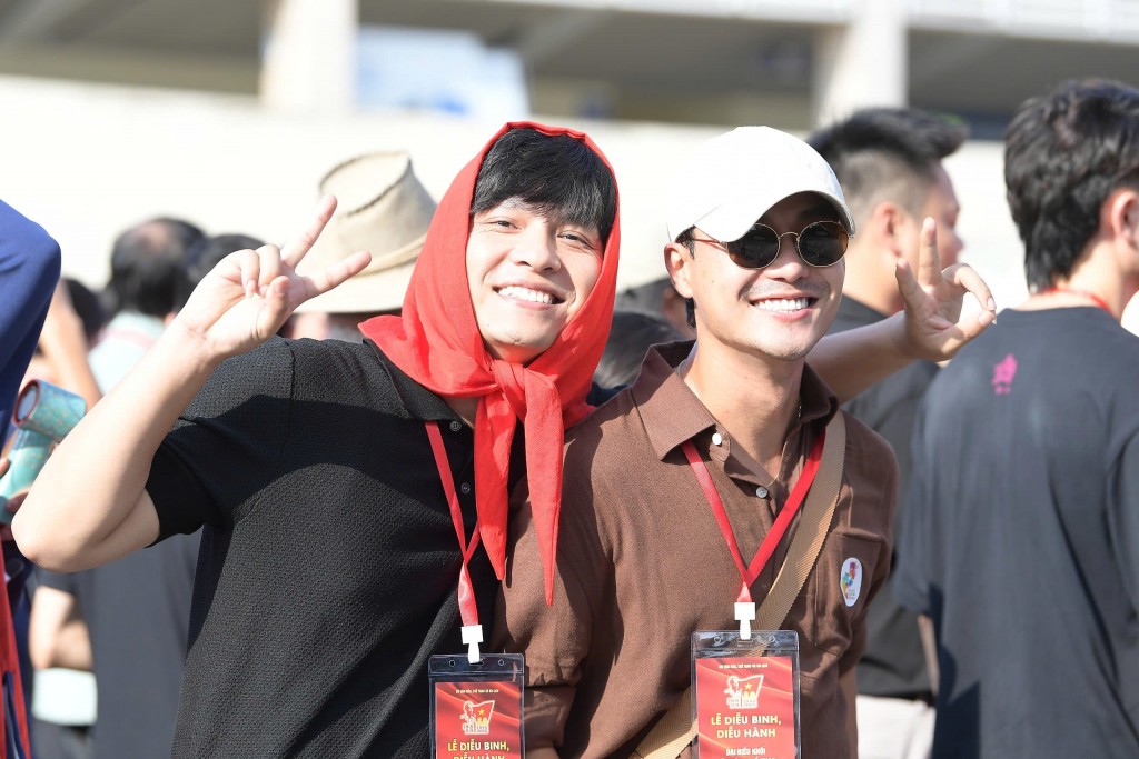 Ngọc Thanh Tâm, Thu Quỳnh hăng say tập luyện cho lễ diễu hành