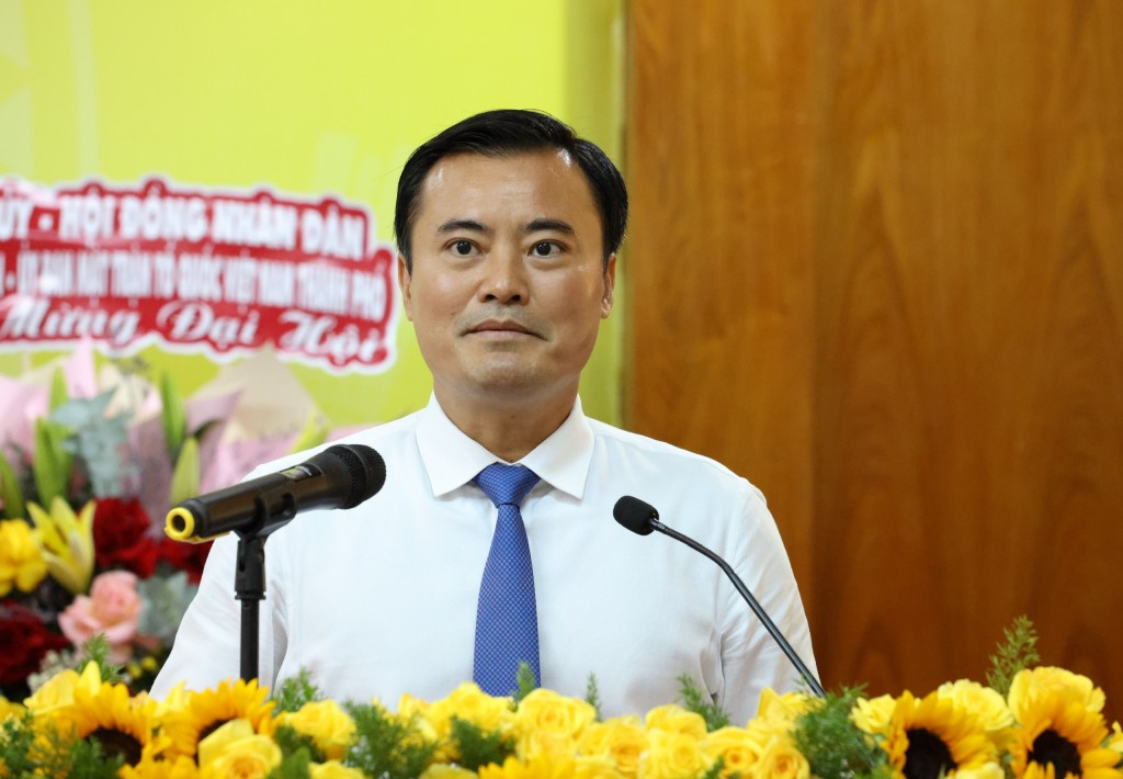  Bùi Xuân Cường, Thành uỷ viên, Phó chủ tịch UBND TPHCM phát biểu chỉ đạo