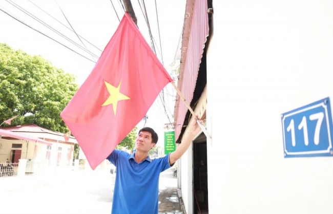 Minh Châu rợp bóng cờ đón mừng Quốc khánh